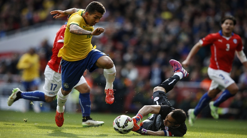 Firmino has four goals in nine appearances for Brazil