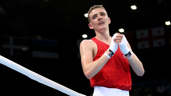 Brendan Irvine will fight in Thursday's light flyweight final