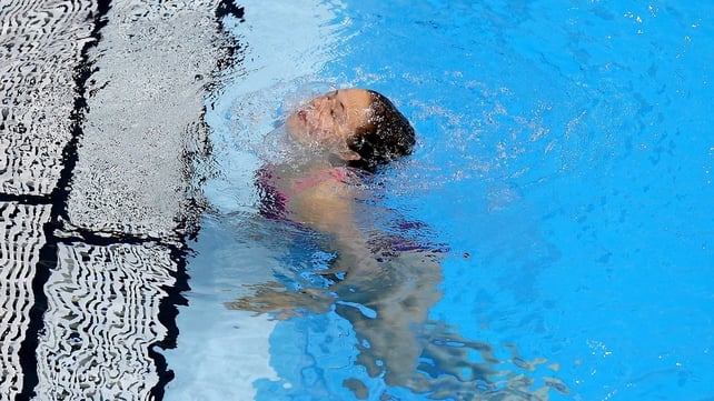 Ireland's Natasha MacManus on her way to qualifying for the women's 3m springboard final on Sunday at the European Games