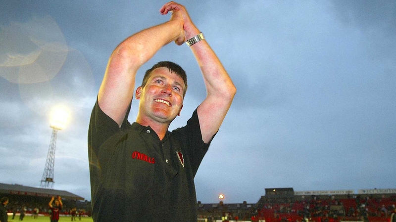 Stephen Kenny led Bohemians to victory over BATE in 2003