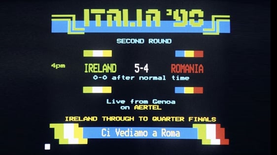 Aertel Gives Ireland vs Romania Score