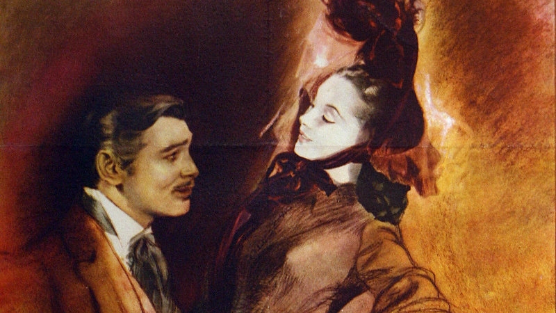Gone with the Wind - detail from the original poster