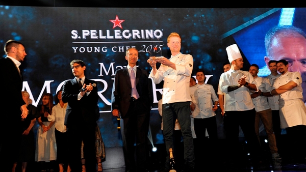 Winner of Young Chef 2015, Mark Moriarty