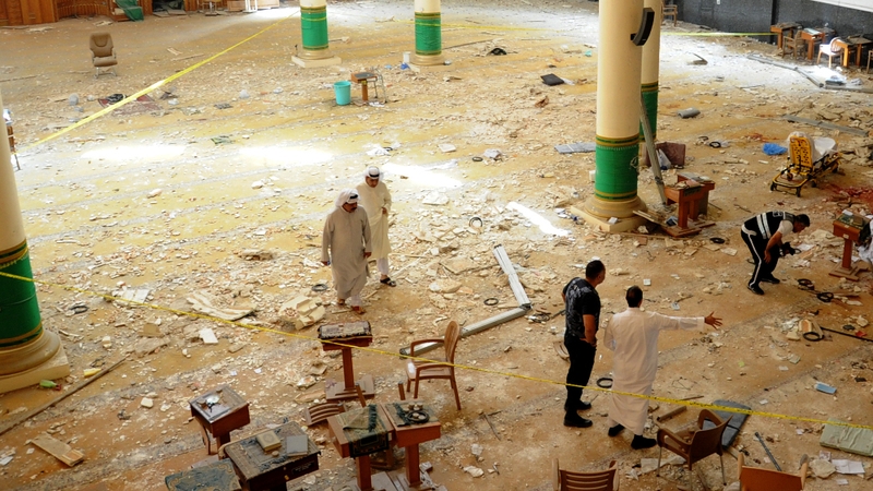 27 people were killed during Friday prayers at Kuwait City's Grand Mosque