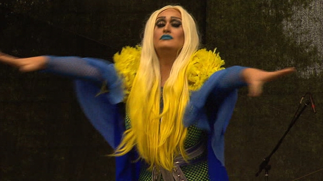 Gatherers were treated to a number of performances at Pride Village in Merrion Square