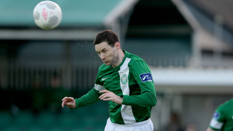 Alan McNally scored the only goal of the game for Bray