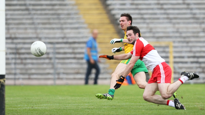Martin O'Reilly scores Donegal's goal