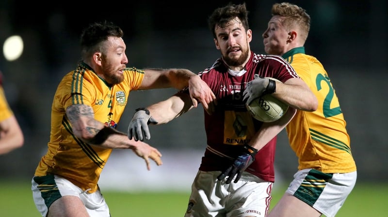 Meath's Mickey Burke and Lorcan Smith of Westmeath in March