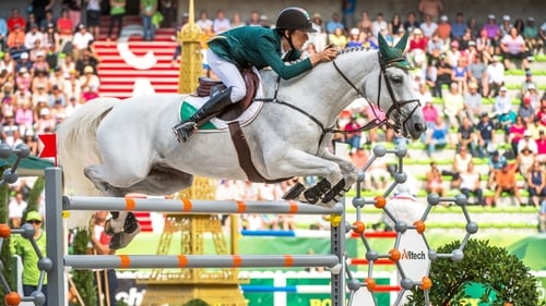 Bertram Allen and Molly Malone V in action