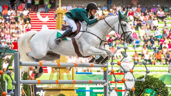 Bertram Allen and Molly Malone V in action