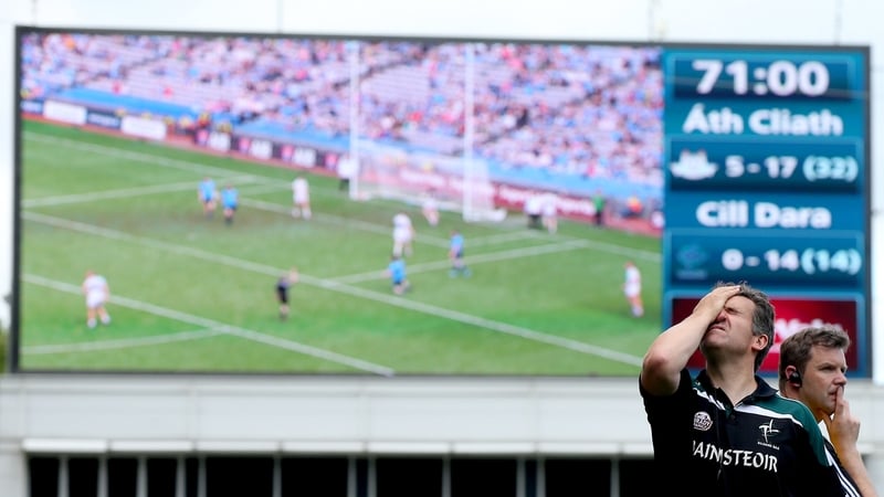 Jason Ryan feels the pain of Kildare's hefty defeat