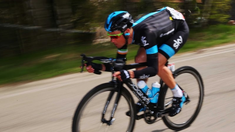 Nicolas Roche is having a great first week and has moved to within 12 seconds of the Vuelta lead