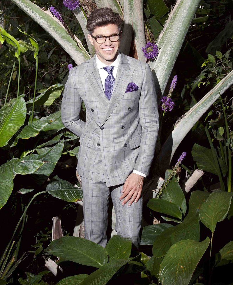 Darren Kennedy wearing the Joshua suit, €799