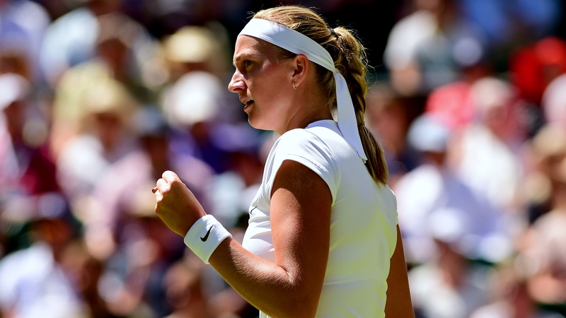 Reigning champion Petra Kvitova was untroubled