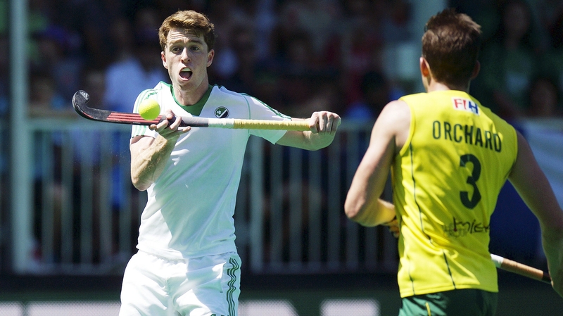 Ireland's Stephen Dowds in action against Australia