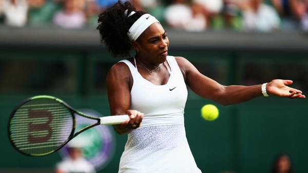Serena Williams eased to victory over Timea Babos