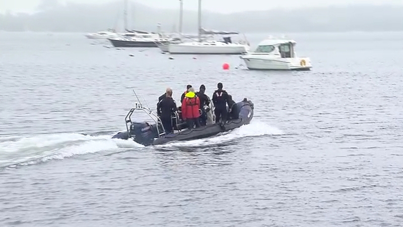 The search was scaled back today