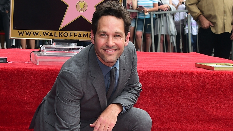 Paul Rudd gets Hollywood Walk of Fame star