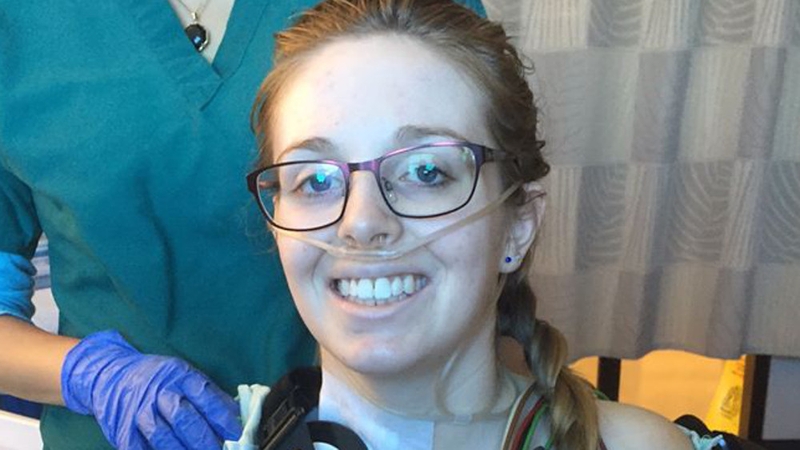 Clodagh Cogley's family say she is making great progress