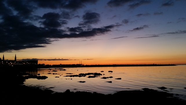 A view of the pier in Dun Laoghaire, Co Dublin (Pic: Grainne Hamrock)
