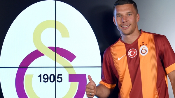 Lukas Podolski spent the second half of last season on loan at Inter Milan