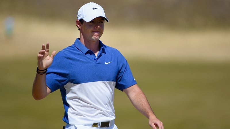 McIlroy suffered a total rupture of the ligament in his left ankle 'in a soccer kickabout'