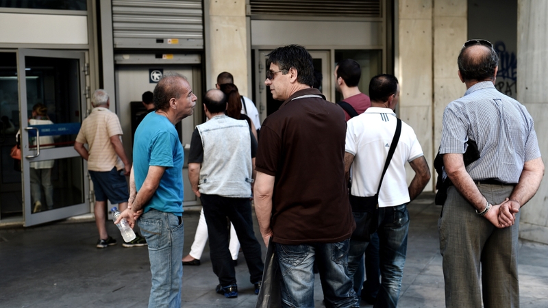 While banks could re-open this week, restrictions on withdrawals will continue