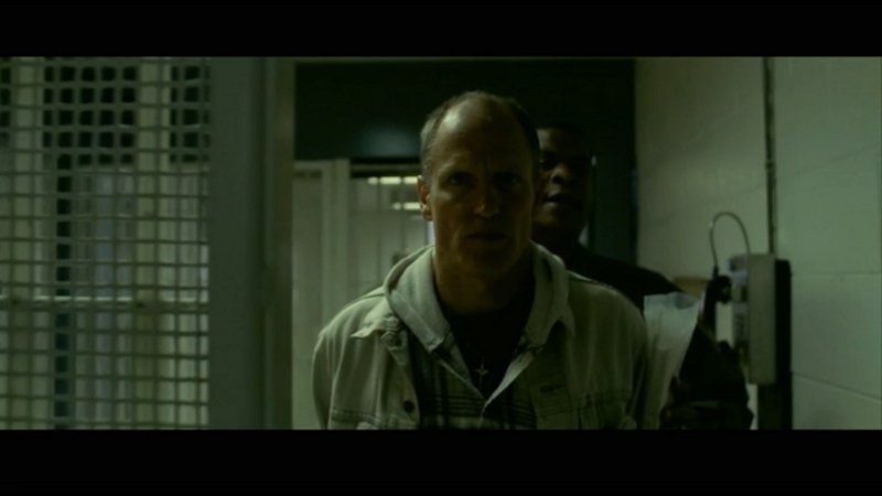 Woody Harrelson in a scene from the new video for Song For Someone