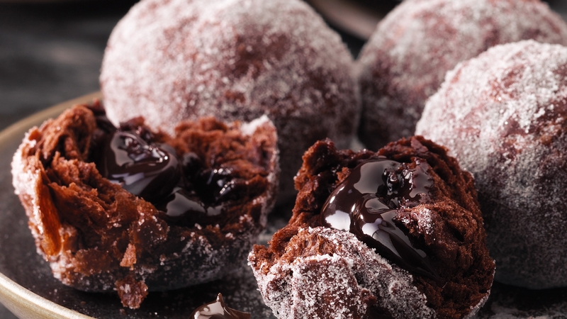 Double Chocolate Dough Balls