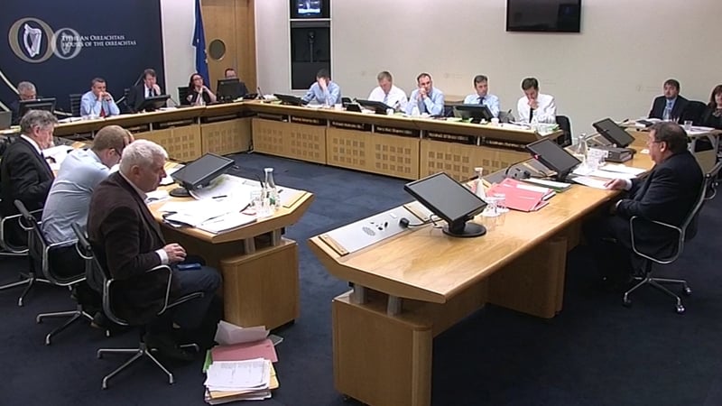 Brian Cowen has been before the Banking Inquiry today covering his time as taoiseach