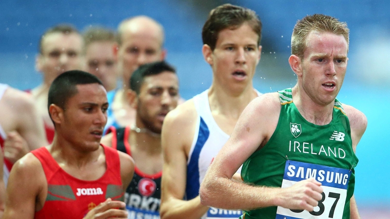 John Travers (r) finished second to make Friday's final