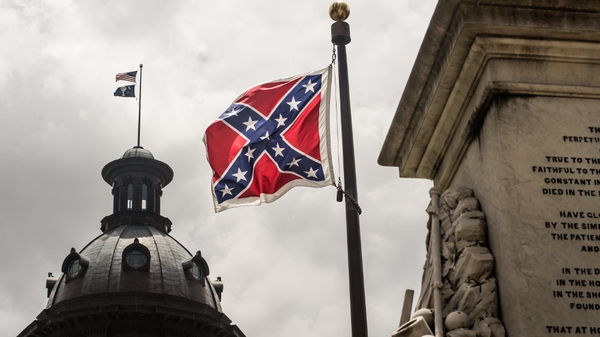 Controversial confederate battle flag taken down