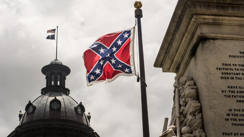 Controversial confederate battle flag taken down