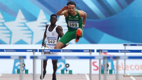 Ireland's Thomas Barr will compete in the 400m hurdles where wind can play havoc for competitors