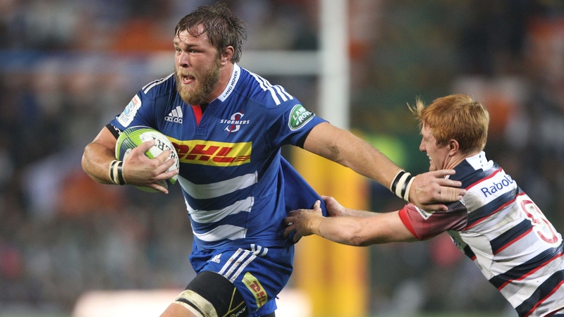 Duane Vermeulen in action during a Super Rugby match for the Stormers