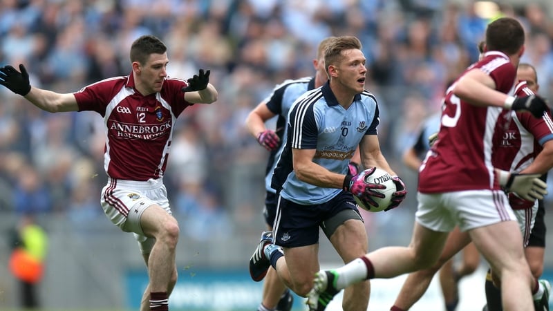 Action from the 2013 Leinster quarter-final meeting between Dublin and Westmeath