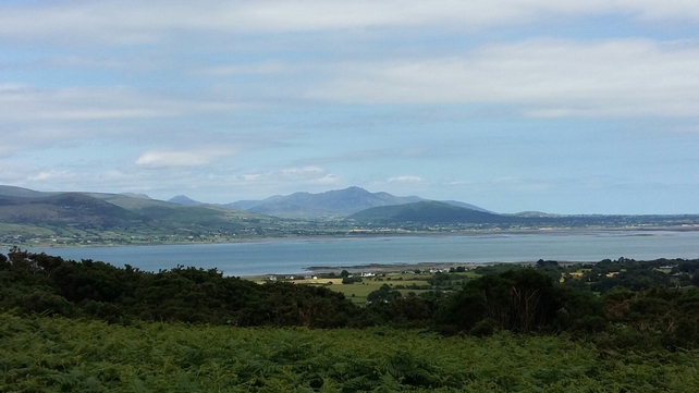 An alternative view over the Lough, this time looking at the Mourne Mountains (Pic: Christopher Byrne)