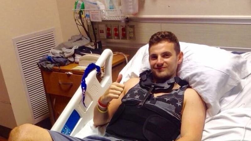 Jack Halpin suffered serious injuries in the 16 June tragedy