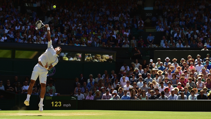 Novak Djokovic eased into the final