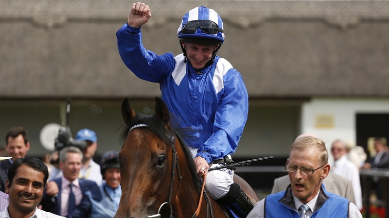 Muhaarar claimed a third Grade One win for the season