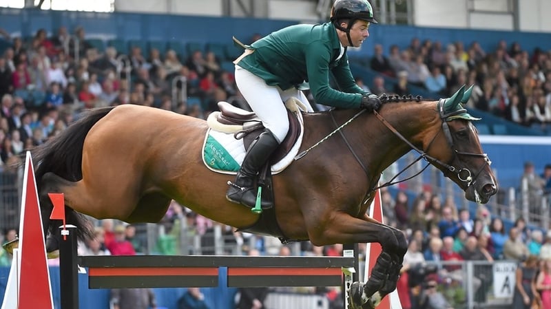 Cian O’Connor has vowed to move on from the disappointment suffered at Aachen