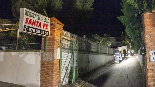 Eight died and twelve were injured in the blaze