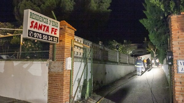 Eight died and twelve were injured in the blaze