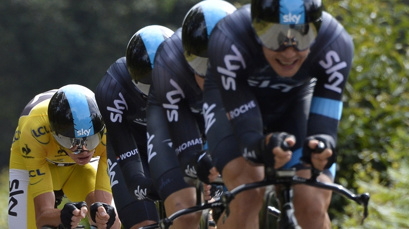 Chris Froome kept the leader's yellow jersey at the Tour de France