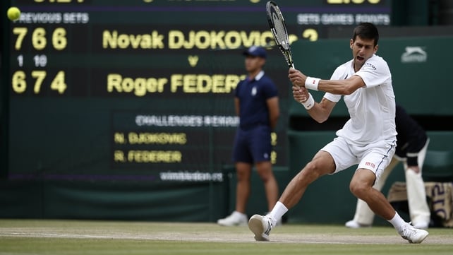 Novak Djokovic successfully defended the Wimbledon men's singles title, defeating Roger Federer in the final
