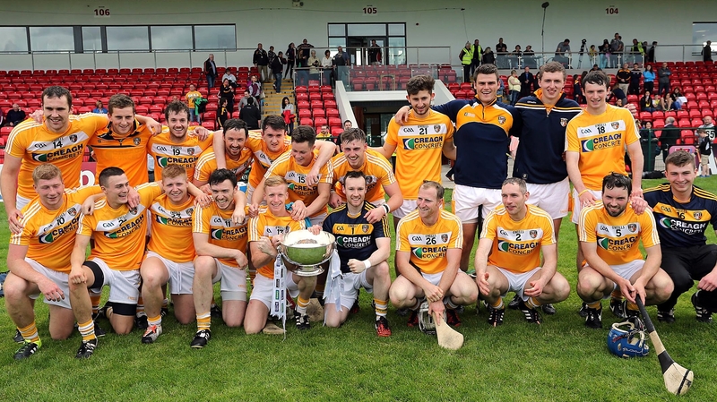 Antrim claimed the Liam Harvey Cup for the 55th time