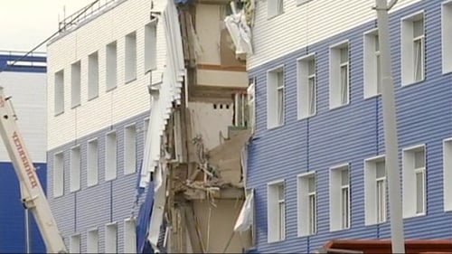 The accident happened near the city of Omsk at a training facility for Russian paratroopers
