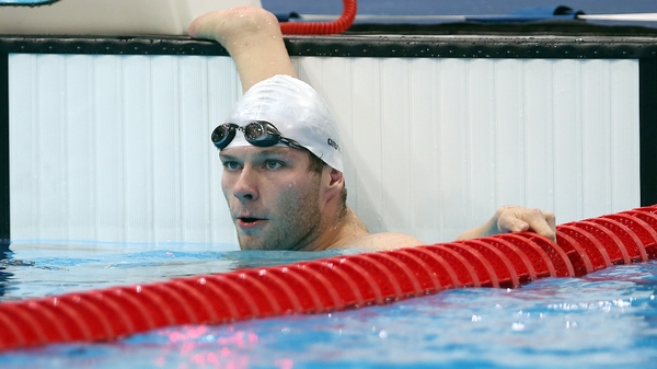 Darragh McDonald qualified for final with a seasonal best time