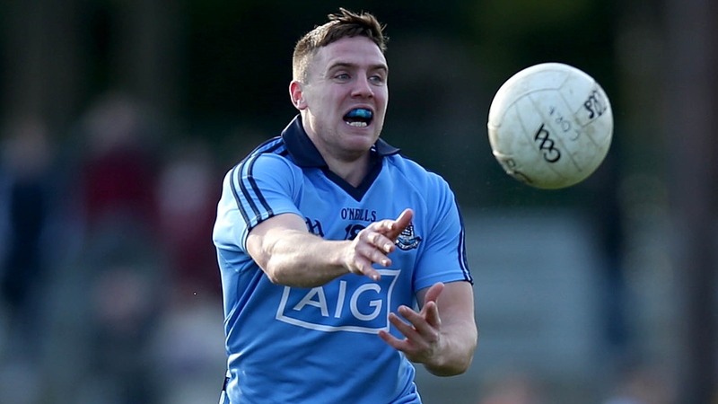 Davey Byrne missed Dublin's win over Westmeath because of the injuries suffered in the challenge match