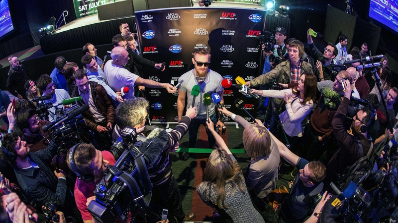 Former Irish world Champion Barry McGuigan is a big fan of Conor McGregor